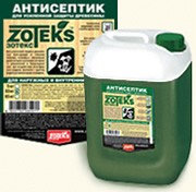Пропитка Зотекс - антисептик трудновымываемый для дерева