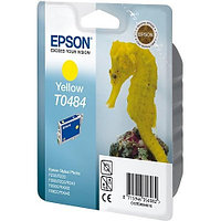 Картридж T0484/ C13T04844010 (для Epson Stylus Photo R200/ R220/ R300/ R320/ R340/ RX600/ RX620/ RX640) жёлтый