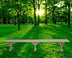 Скамейка садовая деревянная для дачи