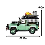Конструктор внедорожник Land Rover Classic Defender 90 2336 детали аналог Лего, фото 8