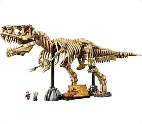 Конструктор Jurassic World Окаменелости динозавров: Тираннозавр Рекс 3145 деталей аналог Lego