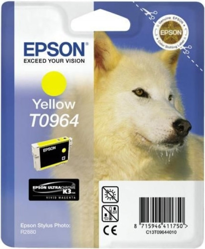 Картридж T0964/ C13T09644010 (для Epson Stylus Photo R2880) жёлтый