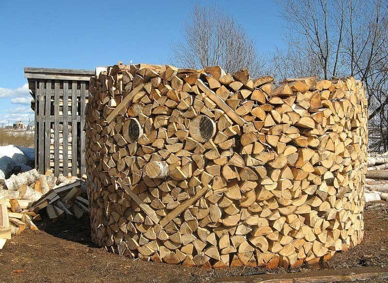 30 кубов дров
