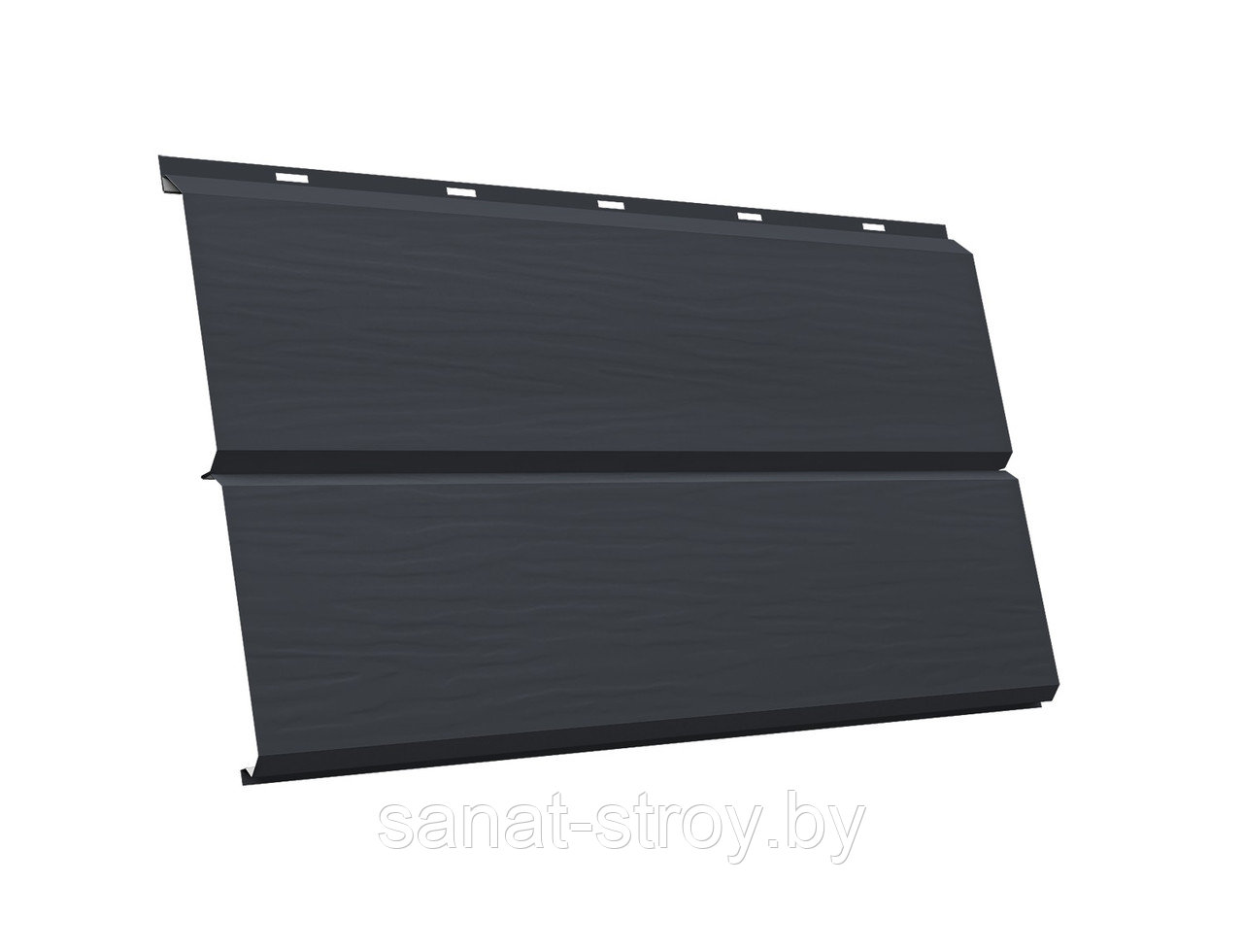 ЭкоБрус новый 3D Grand Line 0,45 ПЭ с пленкой RAL 7024 Мокрый асфальт
