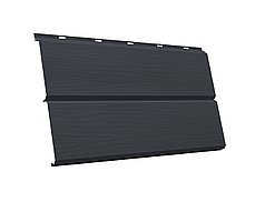 ЭкоБрус новый 3D Grand Line 0,45 ПЭ с пленкой RAL 7024 Мокрый асфальт