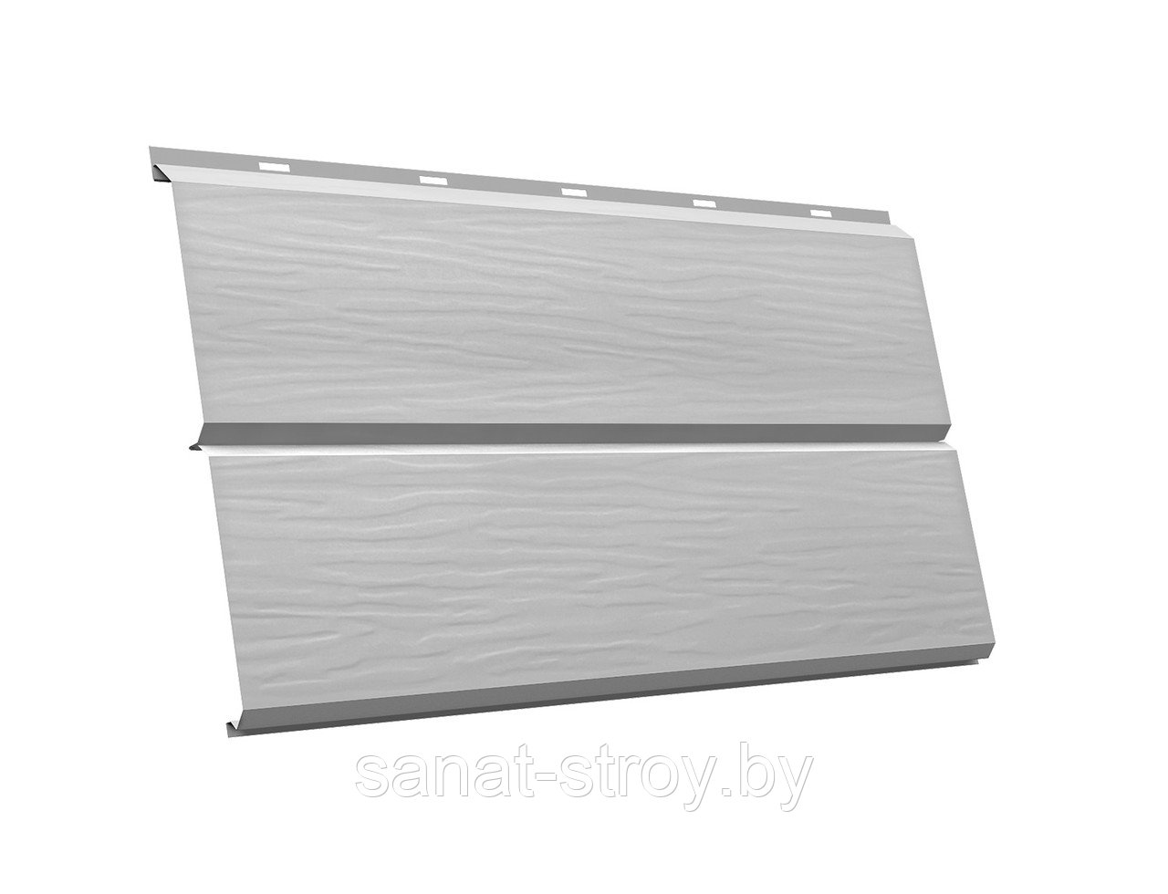 ЭкоБрус новый 3D Grand Line 0,45 ПЭ с пленкой RAL 9003 Cигнальный белый