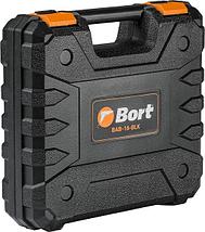 Аккумуляторная дрель-шуруповерт Bort BAB-16-BLK (93414868), фото 3