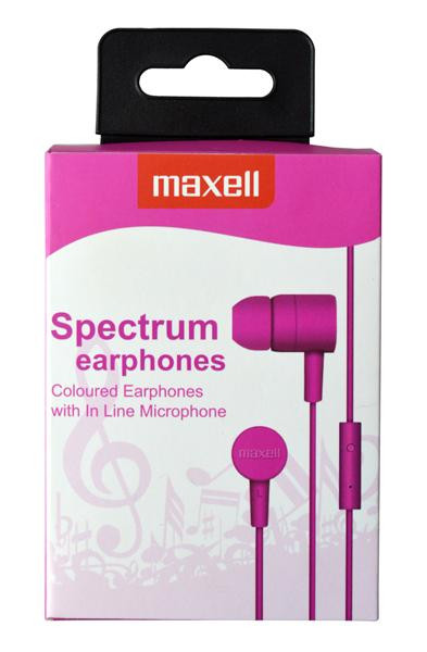 Проводная гарнитура Maxell Spectrum Earphones - фото 3 - id-p36044908