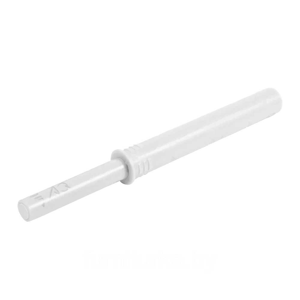 Толкатель AQ ONE-PUSH врезной с каучуковым оконч. белый