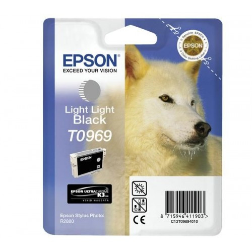 Картридж T0969/ C13T09694010 (для Epson Stylus Photo R2880) светло-серый
