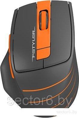 Мышь A4Tech Fstyler FG30 (черный/оранжевый), фото 2