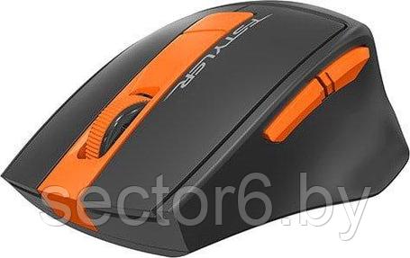 Мышь A4Tech Fstyler FG30 (черный/оранжевый), фото 2