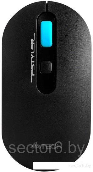 Мышь A4Tech Fstyler FG20 (черный/синий)