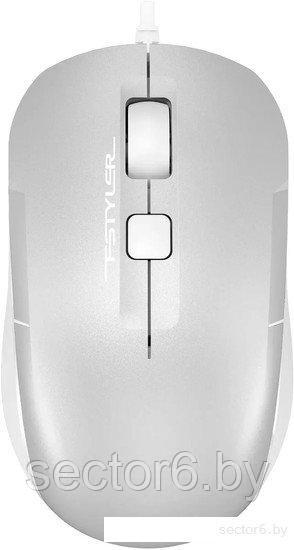 Мышь A4Tech Fstyler FM26 (серебристый)