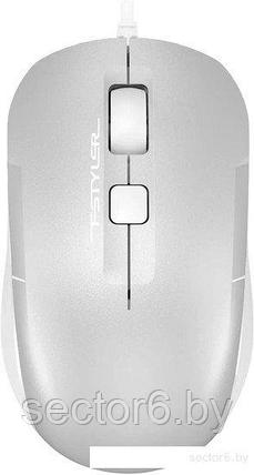 Мышь A4Tech Fstyler FM26 (серебристый), фото 2