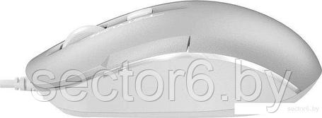 Мышь A4Tech Fstyler FM26 (серебристый), фото 2