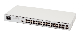 MES2428P Коммутатор 24 порта с PoE, 4 комбо-порта 1G