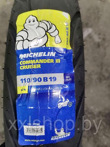 Моторезина Michelin Commander III Cruiser 110/90B19 62H F TL/TT, фото 2