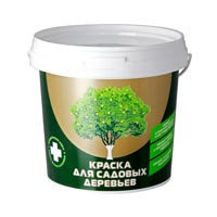 Краска для садовых деревьев ЭКСПЕРТ 1,2 кг. лечебная (побелка для деревьев)