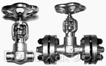 15нж57нж клапаны запорные проходные стальные Ду 25