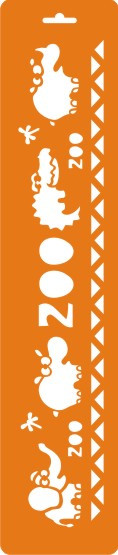 Трафарет большого формата Zoo СТБ-54