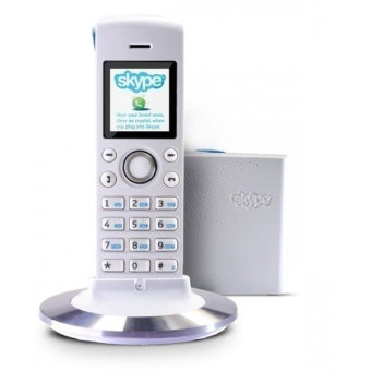 DECT SKYPE телефон DUALphone 4088RU(белый)