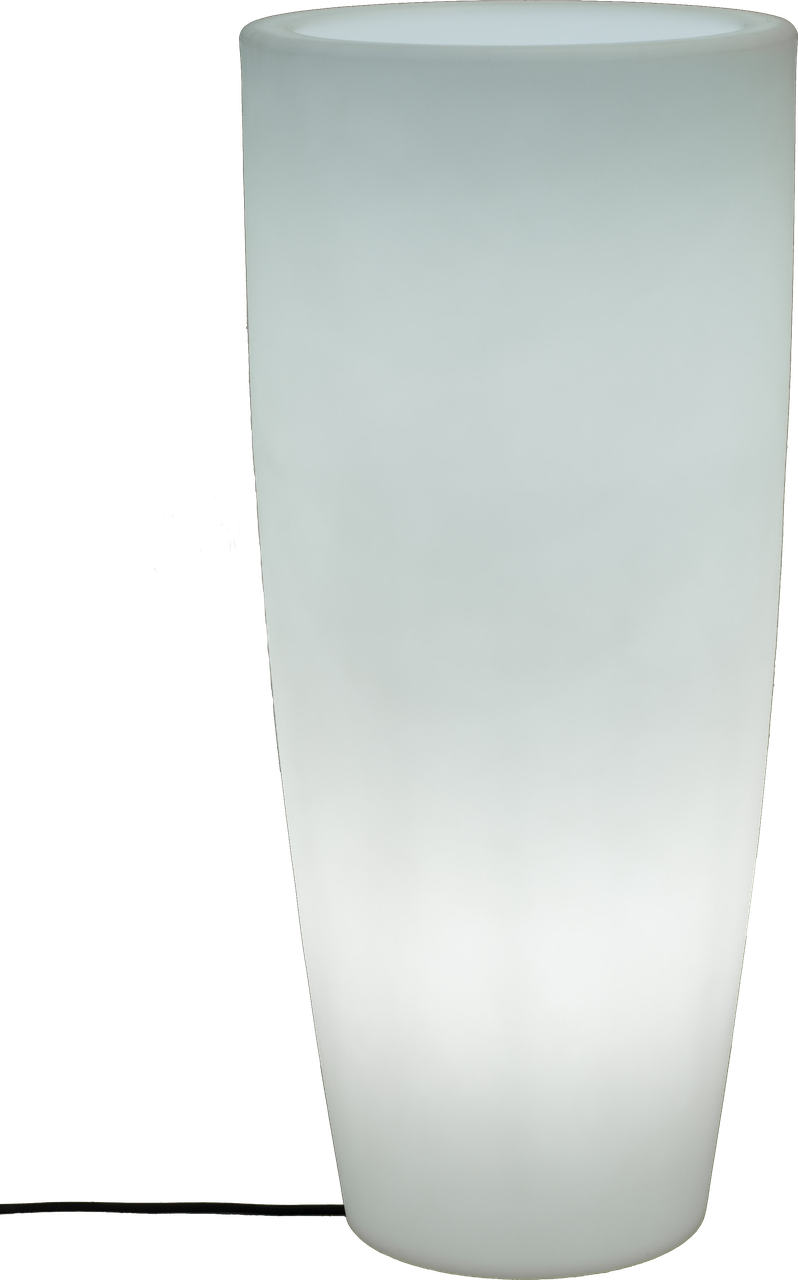 3285 BAMBU 90 Кабельный цветочный горшок с подсветкой, белый Zuma Line