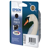 Картридж T0811/ C13T08114A10 (для Epson Stylus Photo T50/ R295/ RX590/ RX615/ TX659/ TX700/ TX800) чёрный