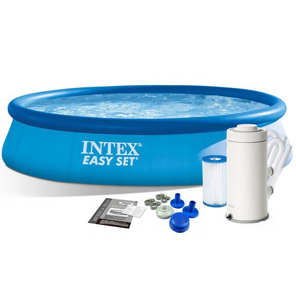 Бассейн надувной Intex 28142 Easy Set 396x84 см