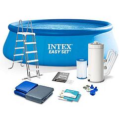 Бассейн надувной Intex 26166 Easy Set 457x107 см