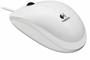 Мышь Logitech B100 Optical USB Mouse (910-003360)