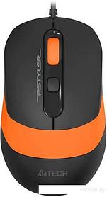 Мышь A4Tech Fstyler FM10S (оранжевый/черный)