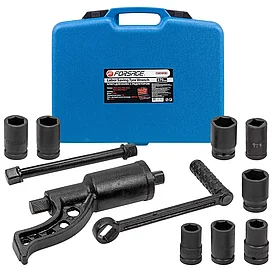 Гайковерт ручной с редуктором (Головки-24мм,27мм,30мм,32мм,33мм,38мм,41мм,1" и адаптор 1", длина-270мм,