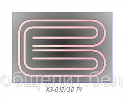 Конфорка КЭТ-0,12/3,0 для плит Абат