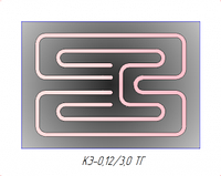 Конфорка КЭ-0.12/3.0ТГ
