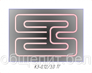 Конфорка КЭ-0.12/3.0ТГ - фото 1 - id-p36109267