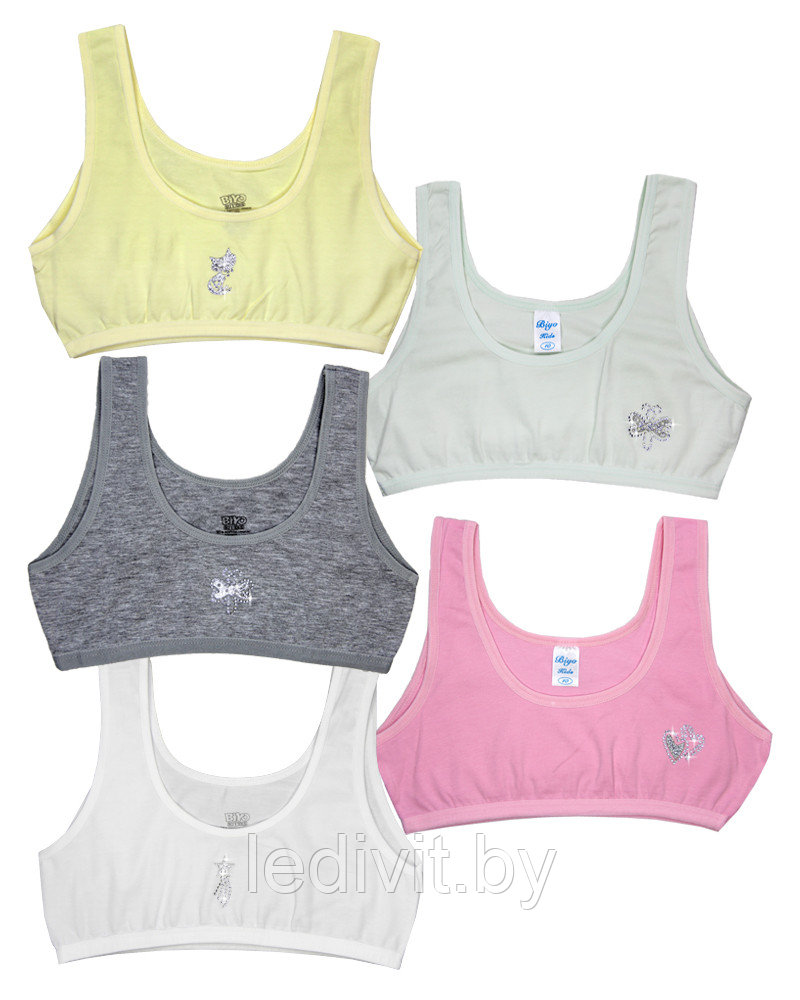 Топ для девочки со стразами