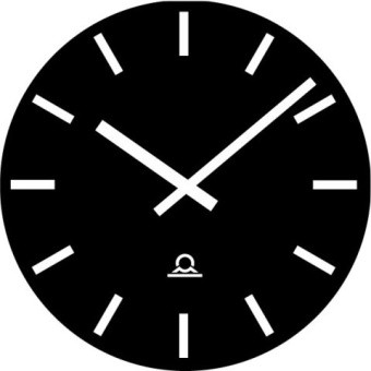 SLIM.A.40.240 Импульсные стрелочные часы,24-48В,400 мм,часы и ми