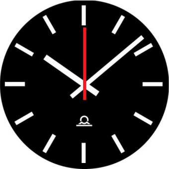 SLIM.E.25.240 Импульсные стрелочные часы,12-60В,250 мм,часы, мин