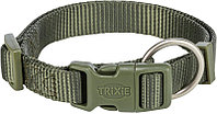 Ошейник для собак TRIXIE Premium Collar (оливковый) L-XL 40-65 см/25 мм