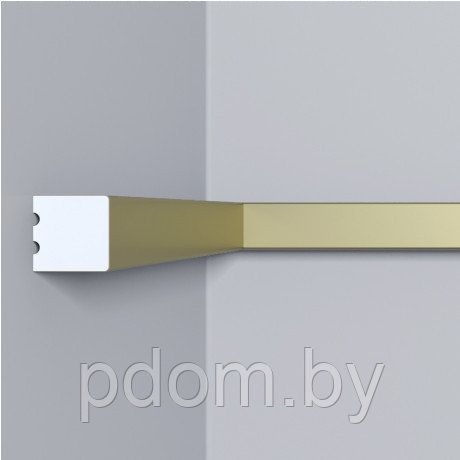 Молдинг МЛ 30/2,6 Матовое Золото