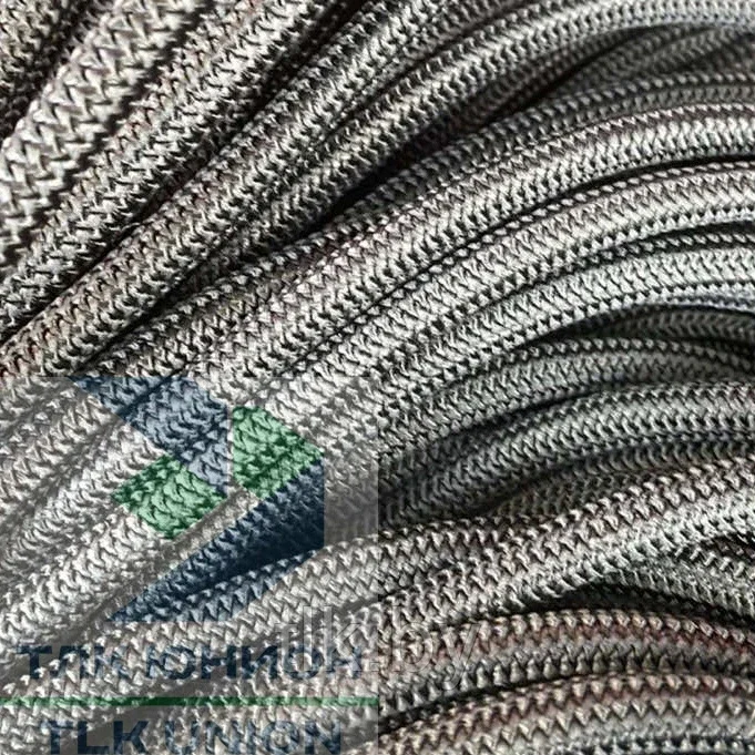 Эспандер черный в мягкой оплётке, d8,0 мм, Lenta 04С2211-Г50_black (150м)