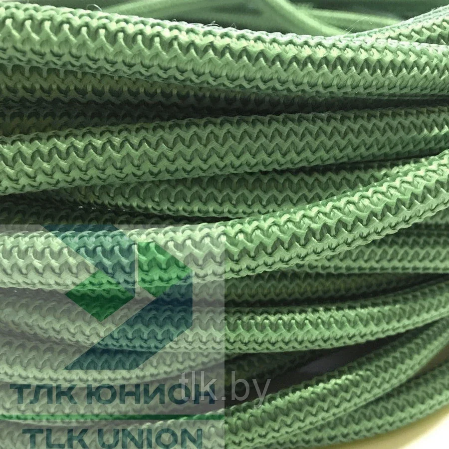 Эспандер оливковый в мягкой оплётке, d8,0 мм, Lenta 04С2211-Г50_olive (50м)