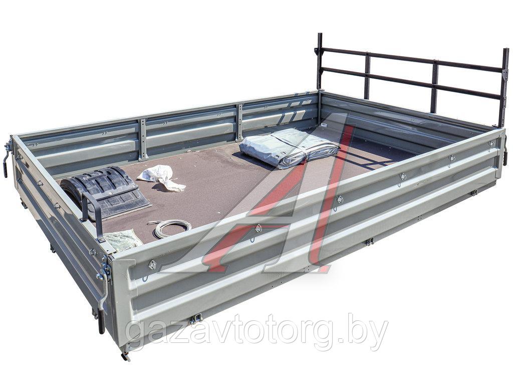 Платформа 330202 Газель NEXT (удлин) с бортами + дуги + тент (4170х2066), 50039771