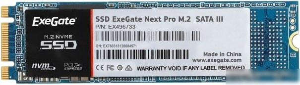 SSD ExeGate Next Pro+ 256GB EX280472RUS