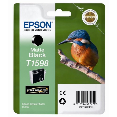Картридж T1598/ C13T15984010 (для Epson Stylus Photo R2000) матовый чёрный