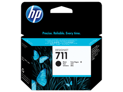 Картридж 711/ CZ133A (для HP DesignJet T120/ T125/ T130/ T520/ T525/ T530) чёрный
