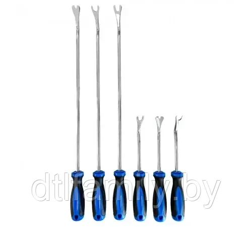 Набор съемников пистонов ''вилка'' (4, 8, 10 мм) Хорекс Авто HZ 25.1.267SK