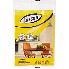 Салфетки хозяйственные LUSCAN, универсальные, ассорти, 38*30 см, 90 г/м2, вискоза/полиэстер, 3 шт, 947433