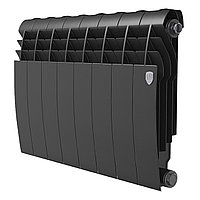 Радиатор биметаллический Royal Thermo BILINER B 350 Чёрный - 10 секц.